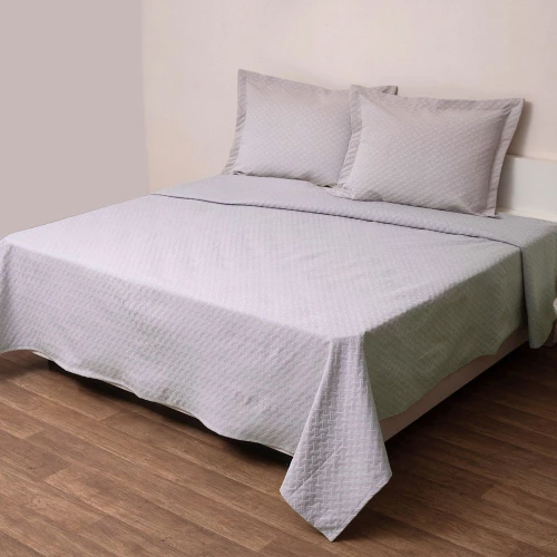 Κουβέρτα Polycotton Δήλος Linen Viopros  Semi-double 170x260cm Βαμβάκι-Πολυέστερ
