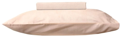 Σεντόνι Με Λάστιχο 950 Beige Viopros Single 100x225cm 100% Βαμβάκι