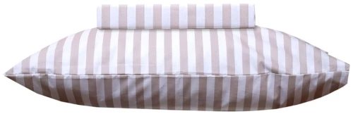 Σεντόνια 953 Με Λάστιχο (Σετ 3τμχ) Beige Viopros Single 100x225cm 100% Βαμβάκι