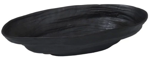Διακοσμητικό Μπωλ Artiom 032491 38x16x9cm Black Αλουμίνιο