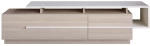 Έπιπλο Τηλεόρασης Pia 788DEC4038 180x38,9x46,4cm Cordoba-White
