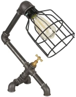 Φωτιστικό Επιτραπέζιο 791EVL2511 26x28x30cm 1xE27 Silver-Black Opviq
