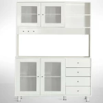 Ντουλάπι Κουζίνας Grano 801CMY5413 140x40x187cm White Μοριοσανίδα