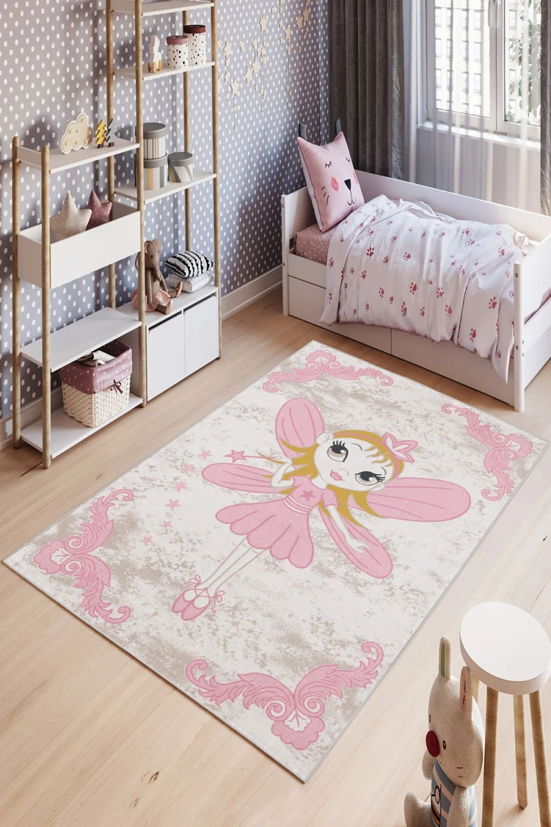 Χαλί W1018 213HFT1255 Pink-Beige Conceptum Hypnose 60X100
