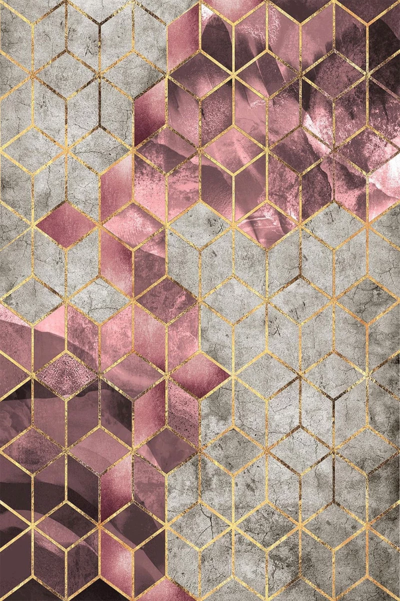 Χαλί Hmnt771 478HFT1204 Rose-Gold Conceptum Hypnose 160X230cm