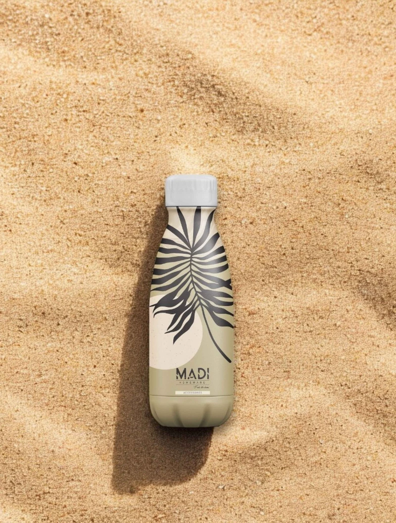 Θερμός 500ml SAFARI Καφέ Θερμός 500ml: 27 x 7 x 4 εκ. MADI