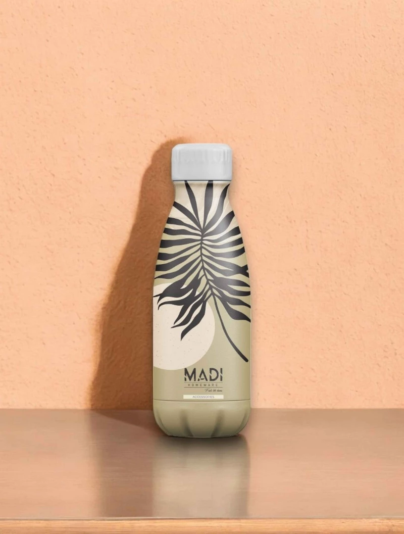 Θερμός 500ml SAFARI Καφέ Θερμός 500ml: 27 x 7 x 4 εκ. MADI