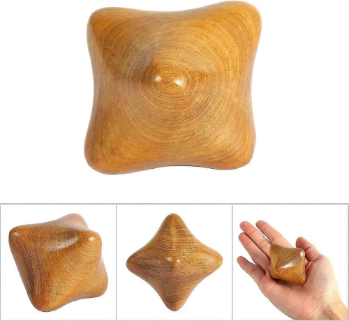 Ξύλινα Εργαλεία για Thai Μασάζ και Μαδεροθεραπεία Wood Therapy Massage Set, 5τμχ