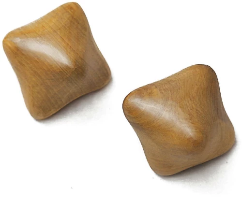 Ξύλινα Εργαλεία για Thai Μασάζ και Μαδεροθεραπεία Wood Therapy Massage Set, 5τμχ