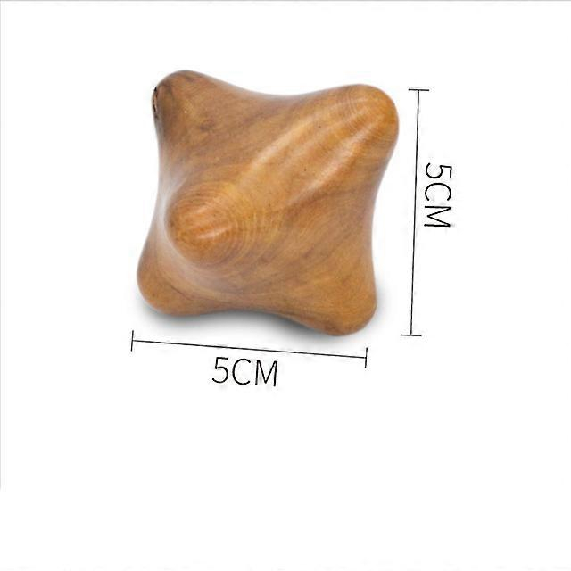 Ξύλινα Εργαλεία για Thai Μασάζ και Μαδεροθεραπεία Wood Therapy Massage Set, 5τμχ