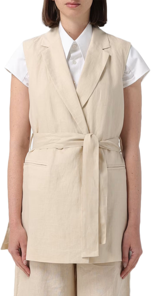 ARMANI EXCHANGE SLEEVELESS BLAZER WOMEN ARMANI EXCHANGE ΜΠΕΖ (3DYQ12-YN1RZ-1787)