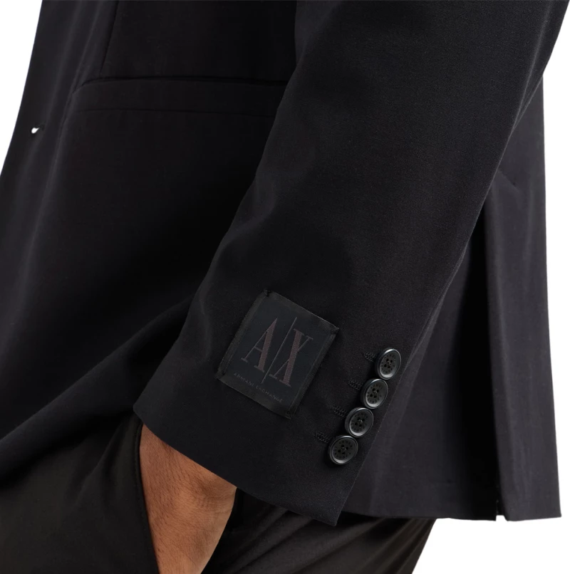 ARMANI EXCHANGE BLAZER MEN ARMANI EXCHANGE ΜΑΥΡΟ (XM000345-AF10897-UC001)