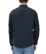 ARMANI EXCHANGE LINEN SHIRT MEN ARMANI EXCHANGE ΜΠΛΕ (XM001221-AF14619-UB101)