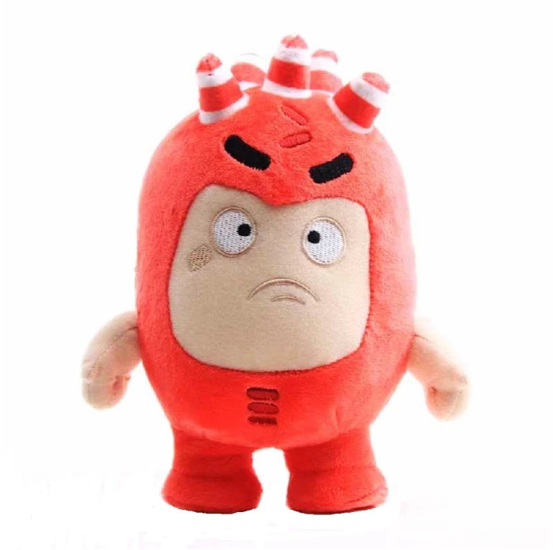 Λούτρινο-Αρκουδάκι-Oddbods-FuseΚόκκινο24-cm-Oddb-004