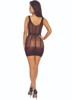PASSION - BS113 BLACK LACE BODYSTOCKING