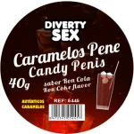 DIABLO PICANTE - 20 PENIS-SHAPED CANDIES WITH GIN TONIC FLAVOR