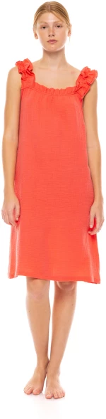 Γυναικείο Νυχτικό Pink Label - SUMMER NIGHTS - Κοραλί - Cotton