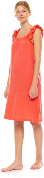 Γυναικείο Νυχτικό Pink Label - SUMMER NIGHTS - Κοραλί - Cotton