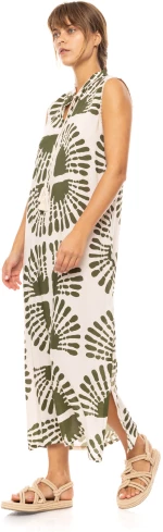 Γυναικείο beachwear Pink Label -  LONG JADE SAFARI - Regular Fit - Viscose