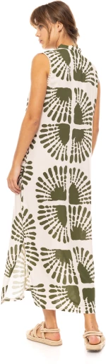 Γυναικείο beachwear Pink Label -  LONG JADE SAFARI - Regular Fit - Viscose