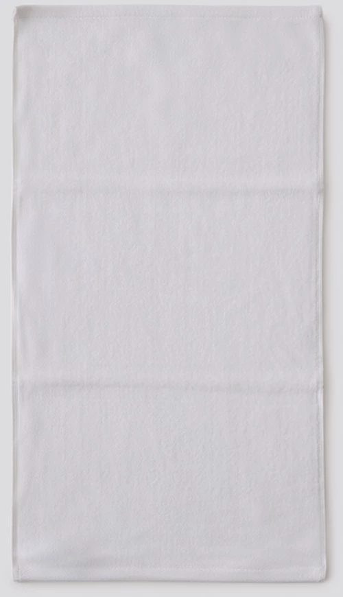 Βαμβακερή Βελουτέ Πετσέτα Προσώπου Sair 40x70cm 40x70cm Άσπρο