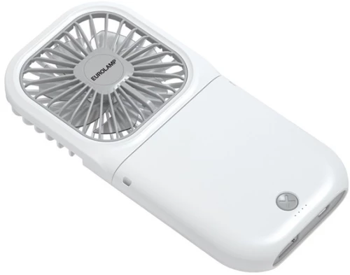 ΑΝΕΜΙΣΤΗΡΑΣ ΧΕΙΡΟΣ-ΛΑΙΜΟΥ ΕΠΑΝΑΦΟΡΤΙΖΟΜΕΝΟΣ ΚΑΙ ΑΝΑΔΙΠΛΟΥΜΕΝΟΣ 2500mAh ΛΕΥΚΟΣ 300-20542