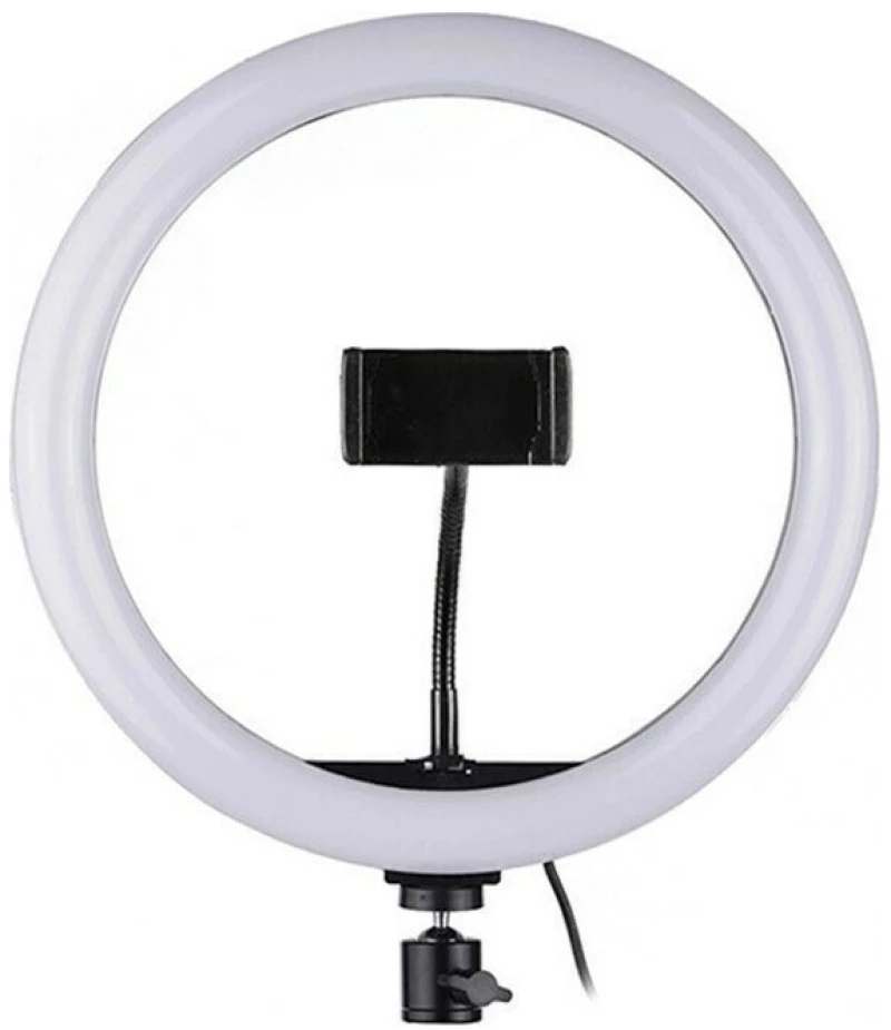 Ring Light LED Ring Light 33cm 25W 33cm 3200-5600K με Βάση για Κινητό Black