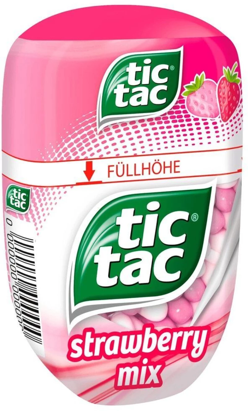 Καραμέλες Φράουλα Tic Tac Strawberry Mix XL 98g