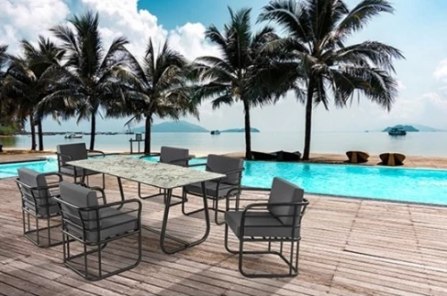 Nemo/D7 Dining Set SPECIAL - Αλουμίνιο
