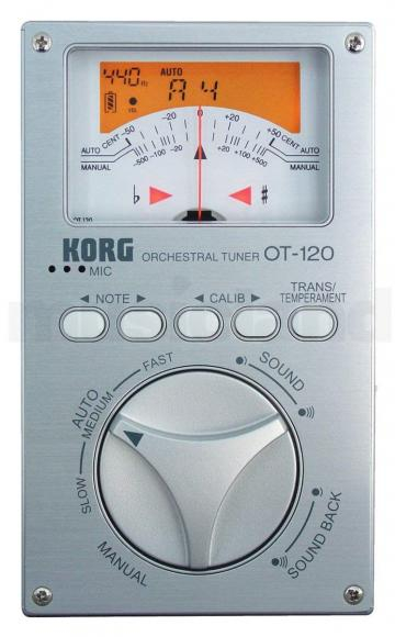 Επιτραπέζιο Χορδιστήρι Ορχήστρας Korg Chromatic Tuner OT120