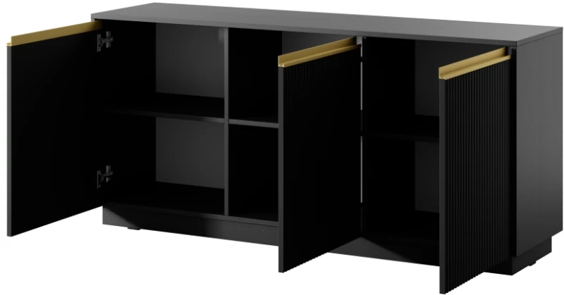 Μπουφές Royal Ανθρακί 153x71x39cm