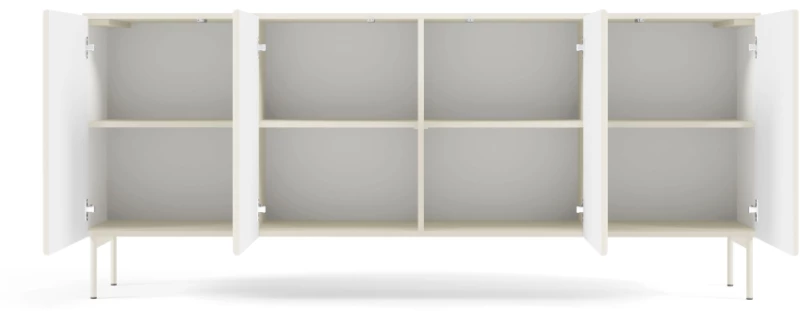 Μπουφές Muti Λευκό Kazmir 195x81x40cm