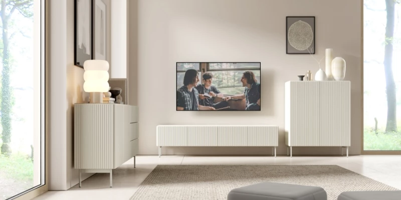Μπουφές Muti Λευκό Kazmir 195x81x40cm