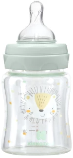 Kikka Boo Γυάλινο Μπιμπερό 120ml  Jungle King Mint 31302020120