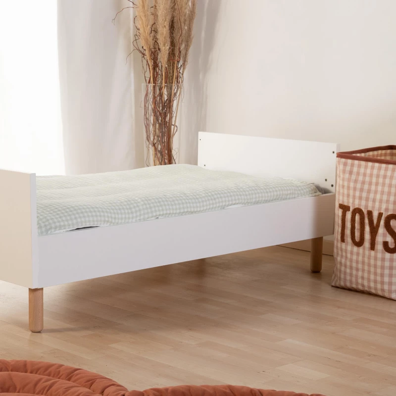 Childhome Παιδικό Κρεβάτι Wonder White 70x140cm BR77570