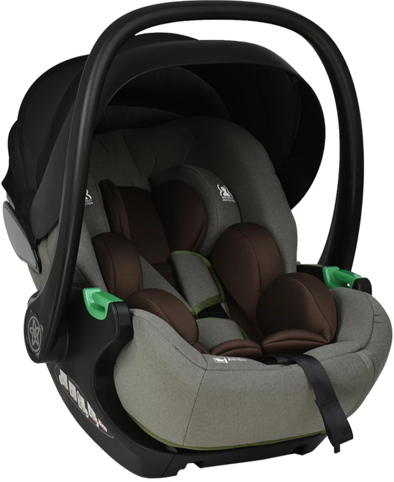 Bebe stars Κάθισμα Αυτοκινήτου Baby i-Size 40-87cm Olive 004-189