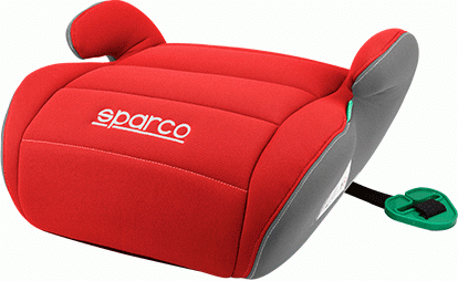 Sparco Κάθισμα Αυτοκινήτου Booster i-Size 100 εως 150cm Red F100KI_RD