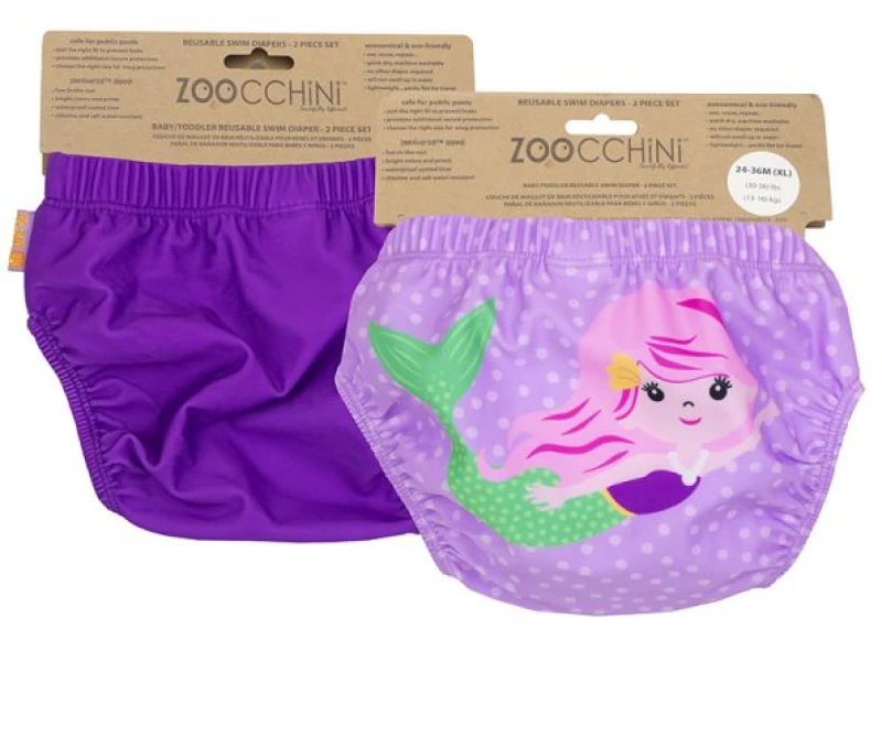 Zoocchini Μαγιώ Πάνα Σετ 2τμχ Mermaid 12-24m ZOO12113-12-24M Κορίτσι