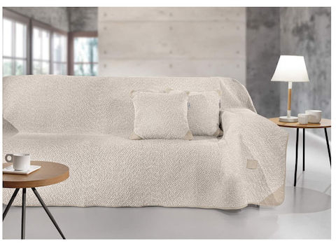 Ριχτάρι Καναπέ Lama Beige (Μονοθέσιο, Διθέσιο, Τριθέσιο, Τετραθέσιο)- Guy Laroche Τριθέσιος 170Χ300