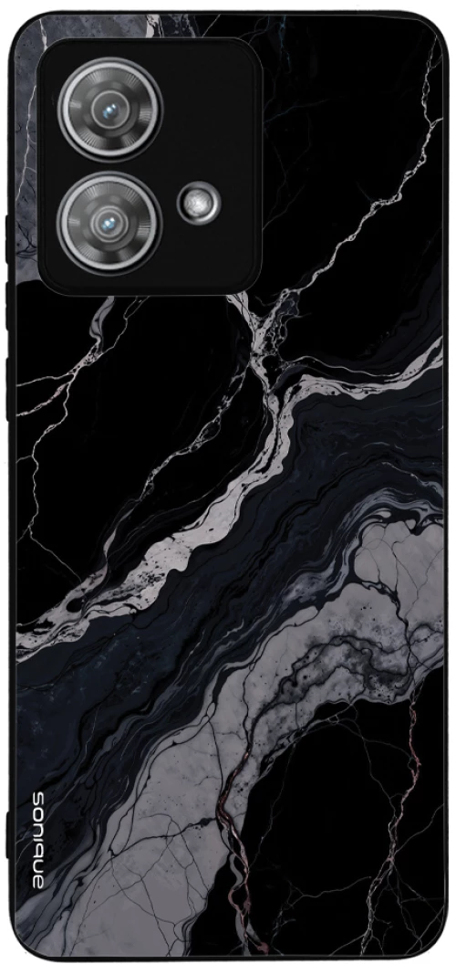 Θήκη Sonique Marble Series για Motorola Edge 40 Neo 5G Μαύρο 02