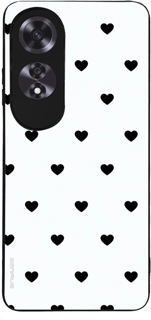 Θήκη Sonique Heart Series για Oppo A60 Λευκό