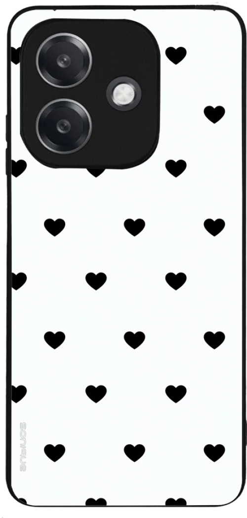 Θήκη Sonique Heart Series για Oppo A40 Λευκό