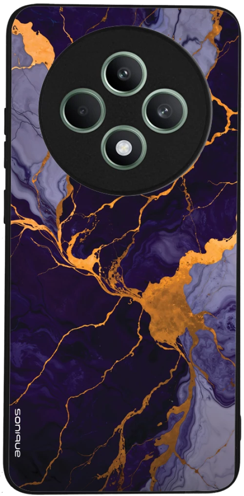 Θήκη Sonique Marble Series για Oppo Reno12 F 5G / Oppo Reno12 FS 5G Μωβ