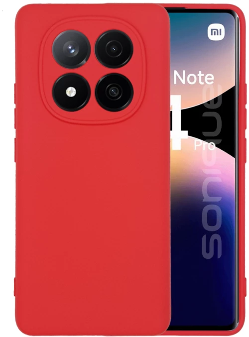 Θήκη Σιλικόνης My Colors Sonique Xiaomi Redmi Note 14 Pro 5G / Poco X7 5G Κόκκινο