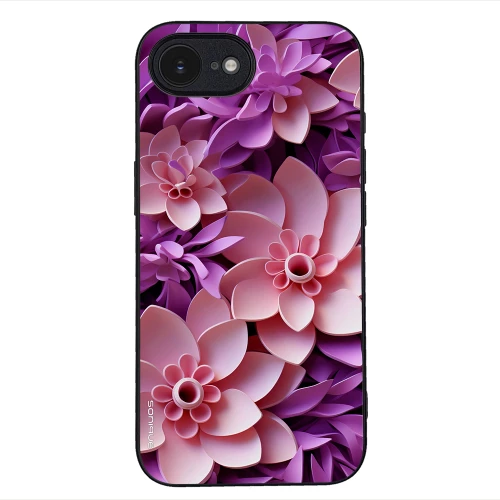Θήκη Sonique 3D Flower Series για Apple iPhone 16e Ροζ