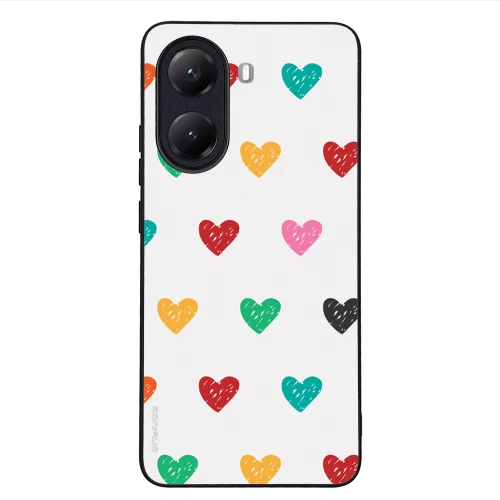 Θήκη Sonique Heart Series για Xiaomi Poco X7 Pro 5G Λευκό 02