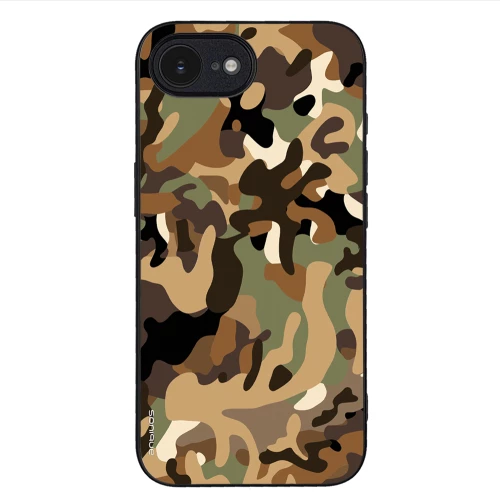 Θήκη Sonique Camouflage Army Series για Apple iPhone 16e Καφέ