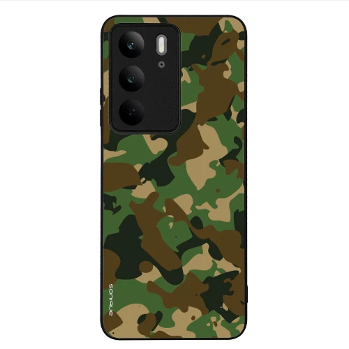 Θήκη Sonique Camouflage Army Series για Realme C75 4G Πράσινο