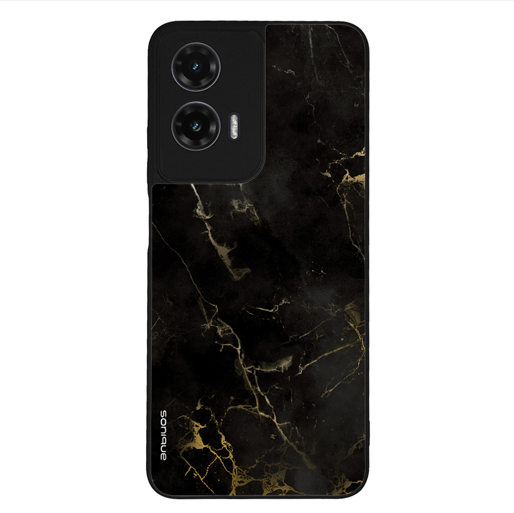 Θήκη Sonique Marble Series για Motorola Moto G35 5G Μαύρο 01