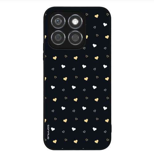 Θήκη Sonique Heart Series για Honor X8b Μαύρο 01